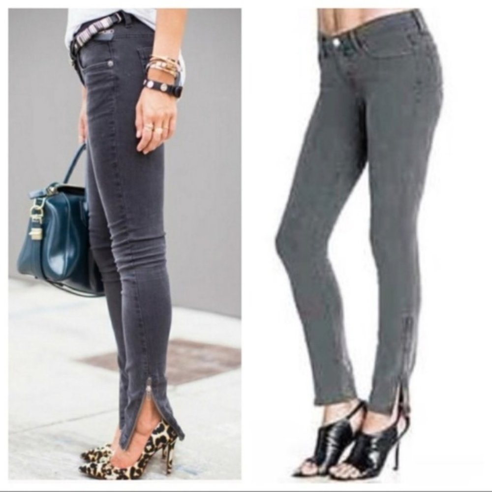 J Brand The Deal Zippered Jeans